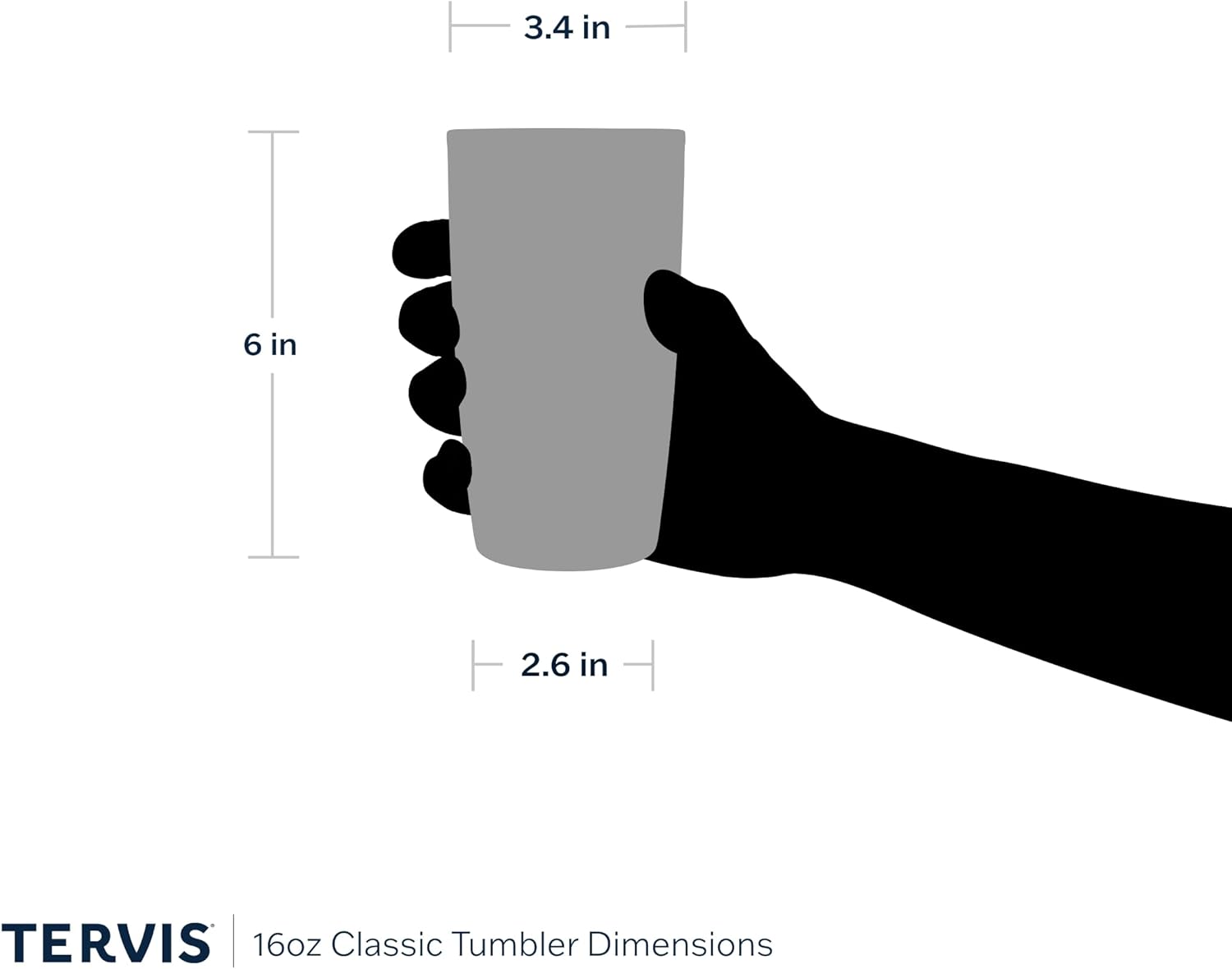Detalle 2 de Tervis Double-Wall Insulated Tumbler, Crystal Nature Collection, 16 oz (Set of 4)