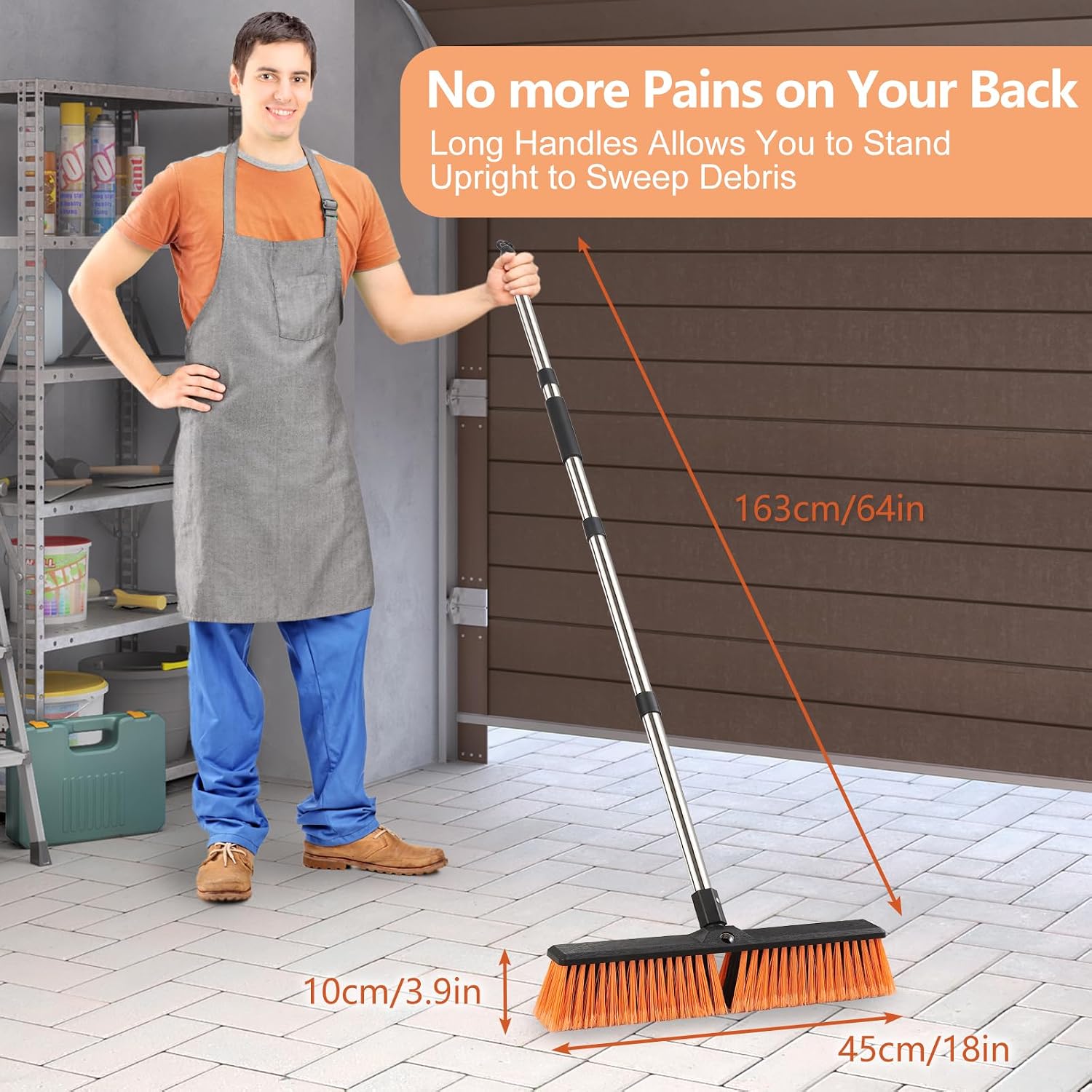 Thumbnail 3 de Mitclear 18IN Garden Broom