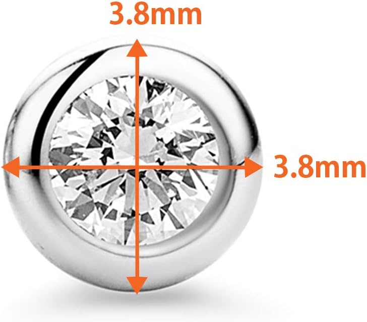 Detalle de Orovi Boucles d'oreilles 0,10 ct đ