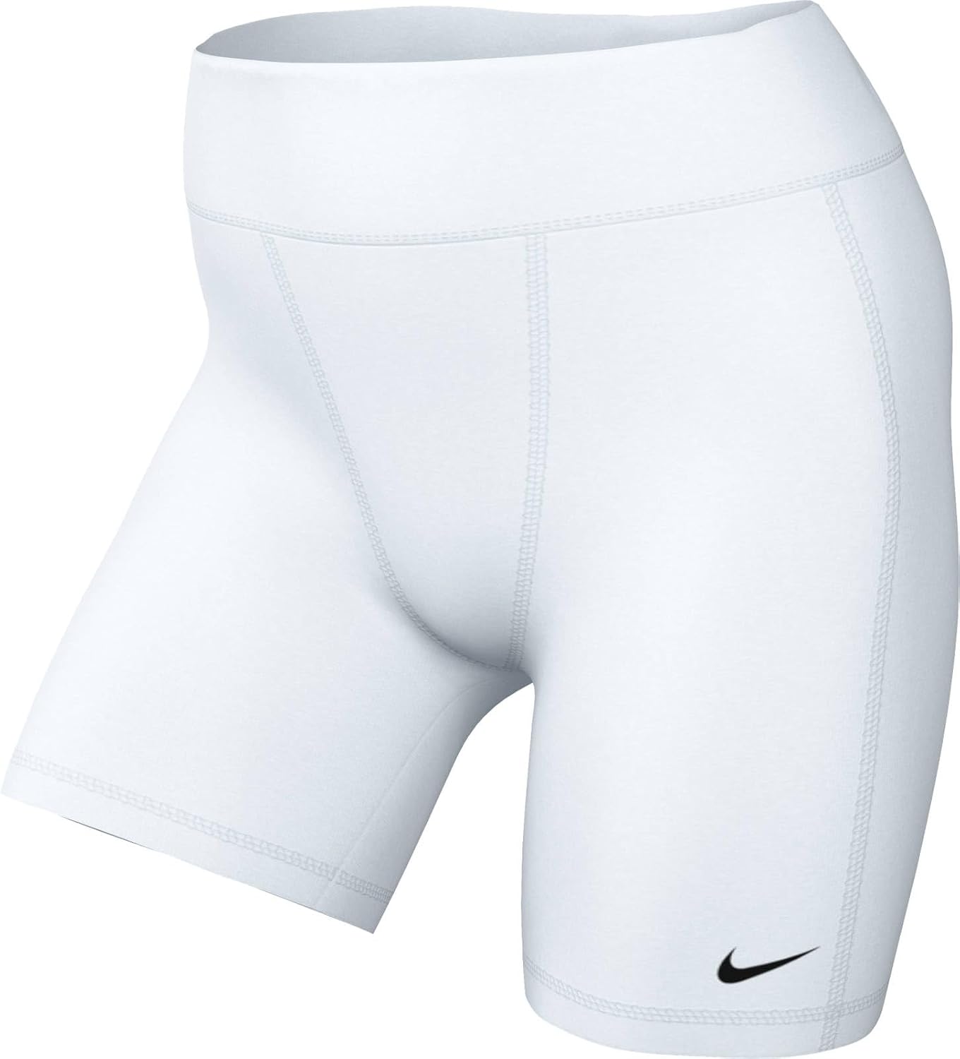Detalle 1 de Nike W NP Lpp 6in Short – Short sport femme, longueur mi-cuisse (tight)