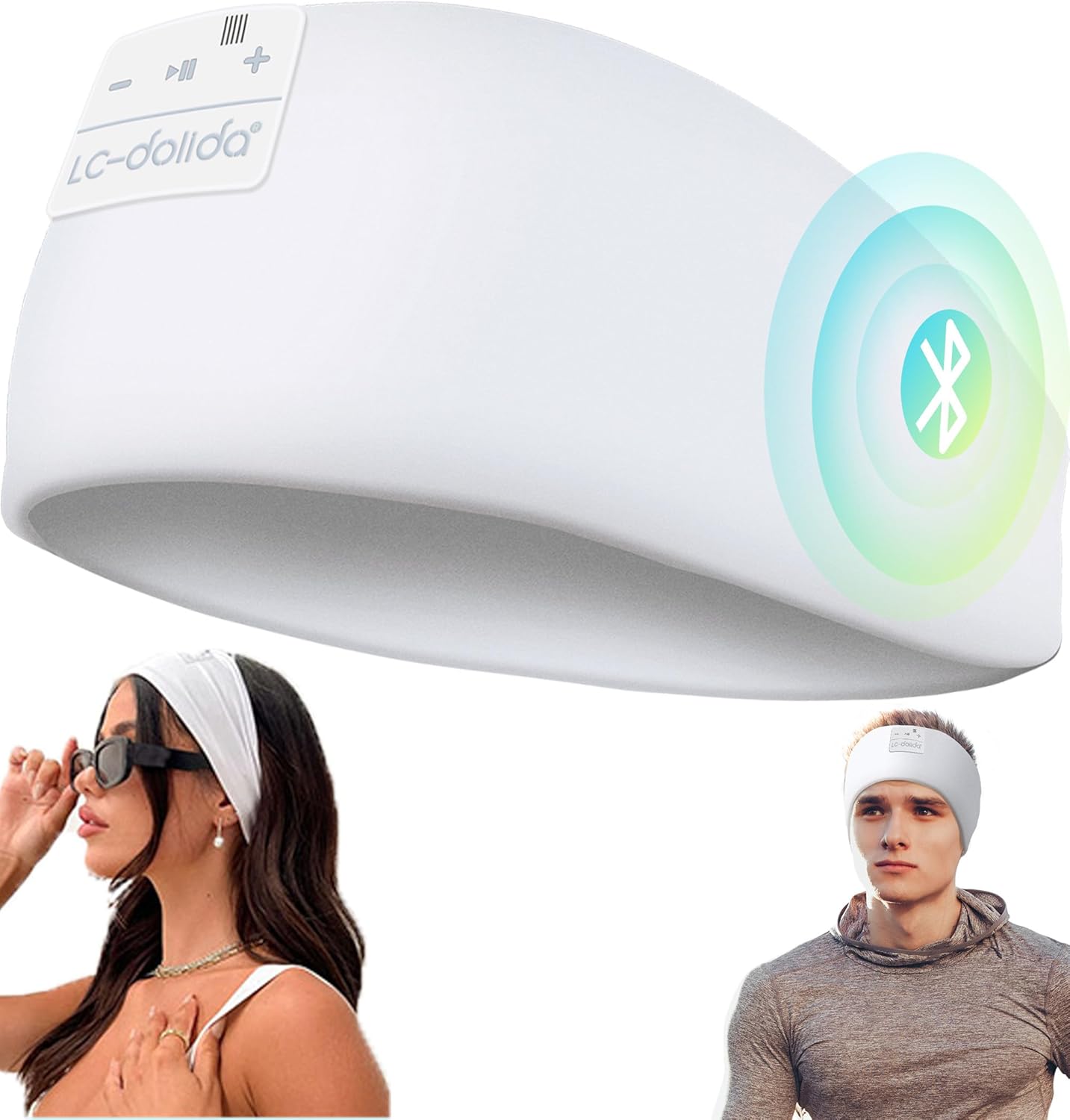 Thumbnail 6 de LC-dolida Sleep Headphones Bluetooth 5.4 headband