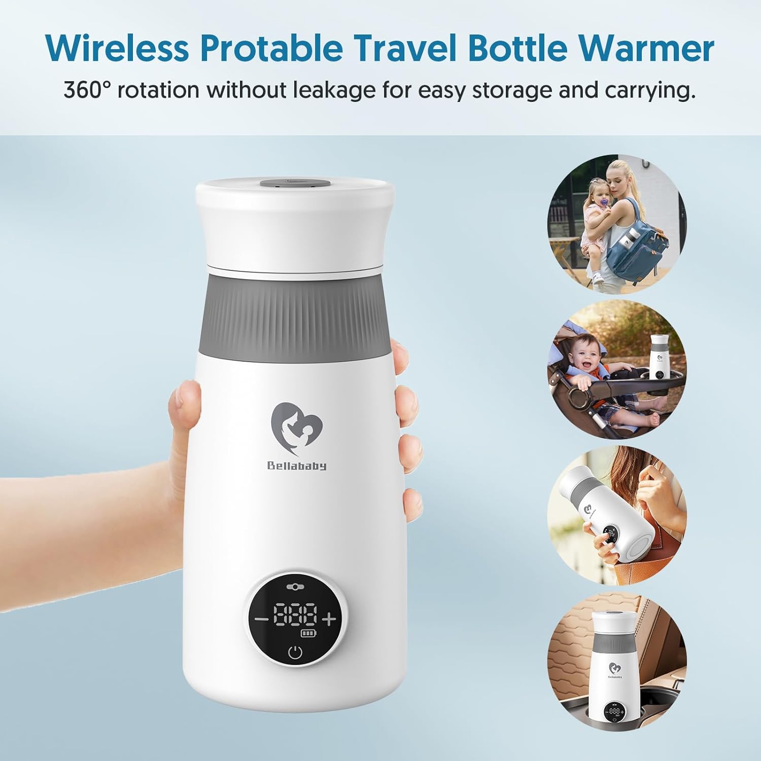 Thumbnail 2 de Bellababy Scaldabiberon Portatile 6-8 ore