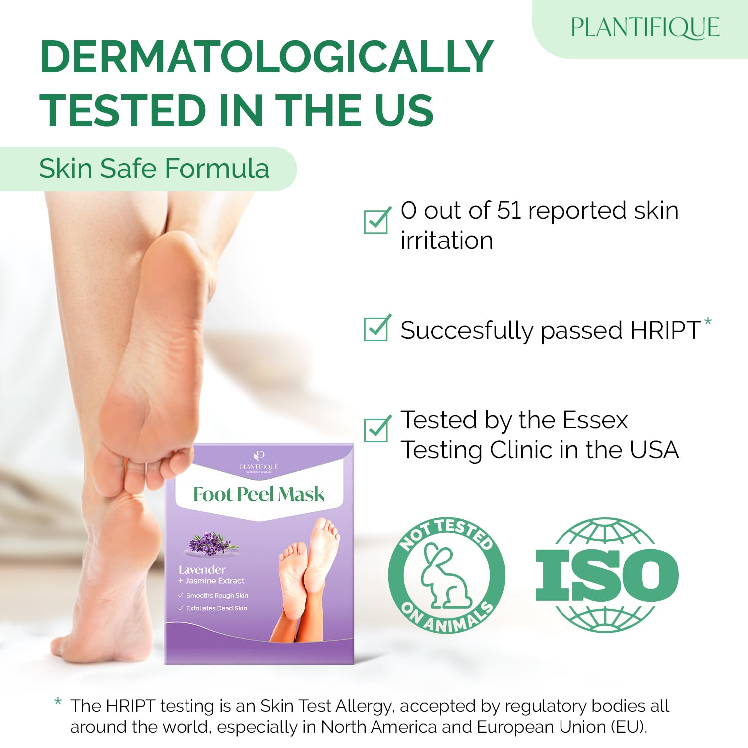 Detalle 2 de Plantifique Foot Peeling Mask 2 Pack