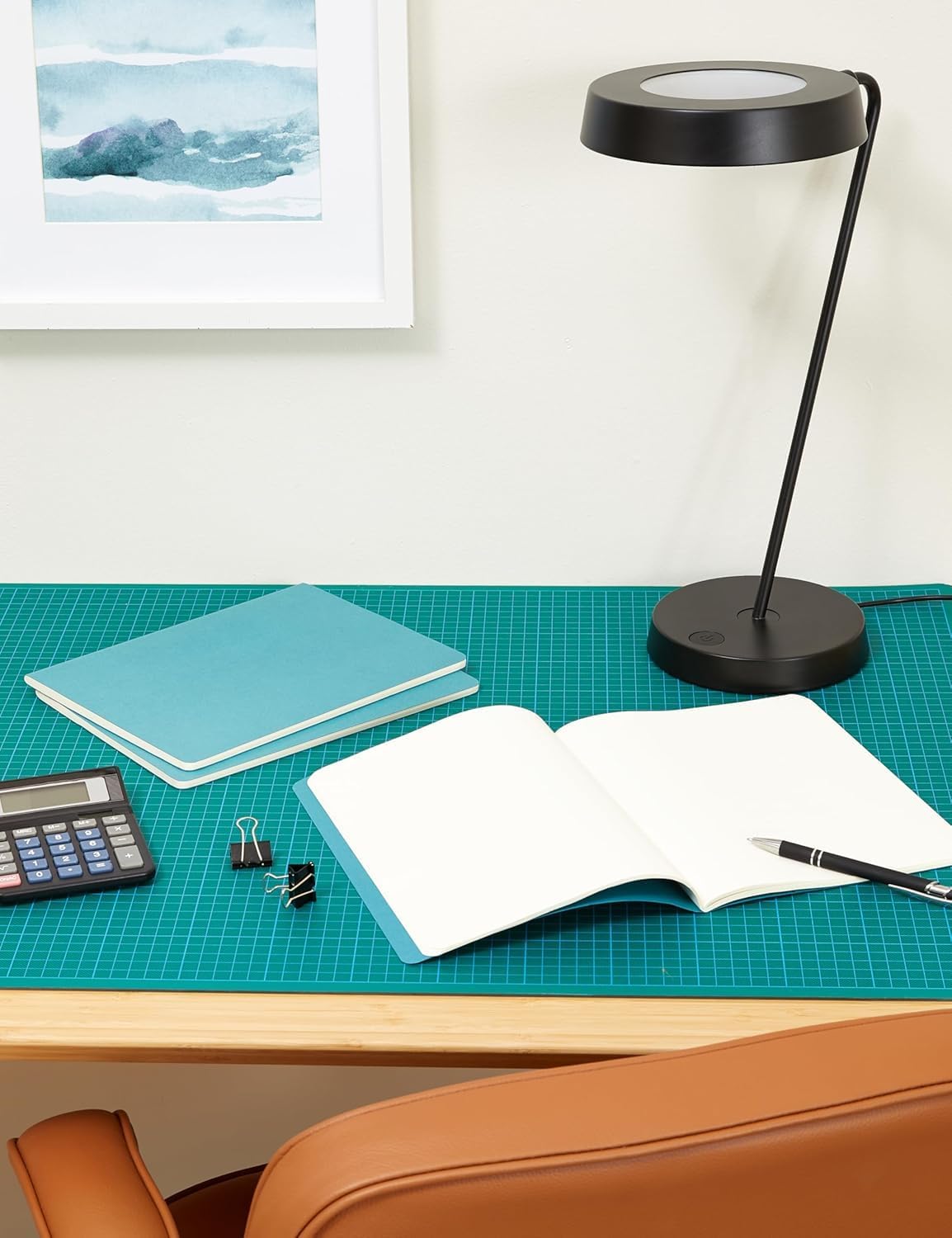 Thumbnail 2 de Moleskine Cahier Journal Set (3 Notebooks) – Extra Large 19 x 25 cm, Brisk Blue, Plain Pages