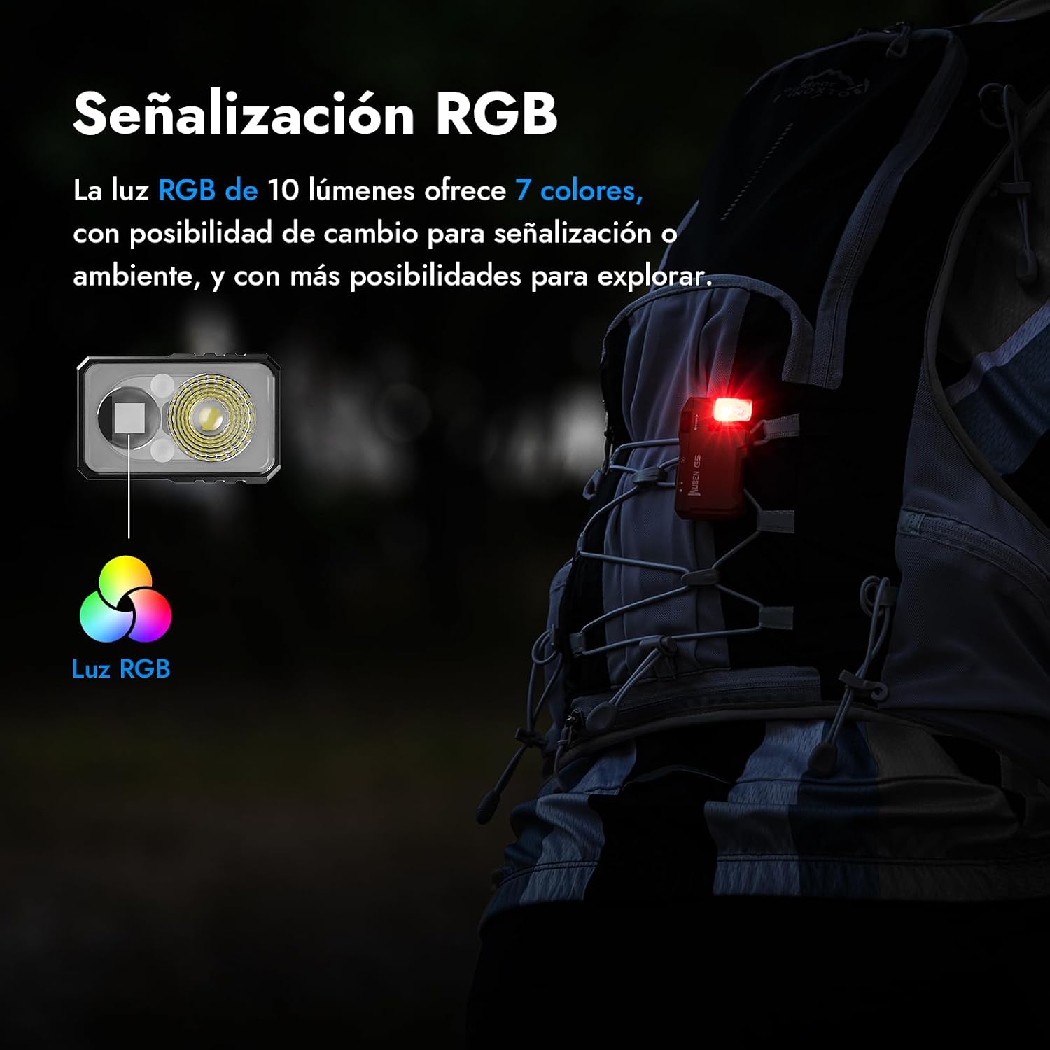 Thumbnail 4 de WUBEN G5 400 lúmenes linterna compacta