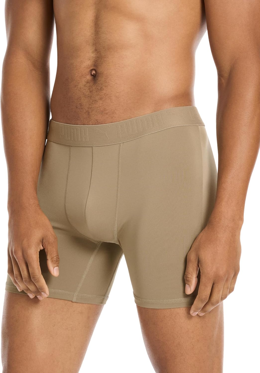 Detalle de Puma 5 Pack Active Stretch Boxer Briefs – Boxeur ajusté pour Homme