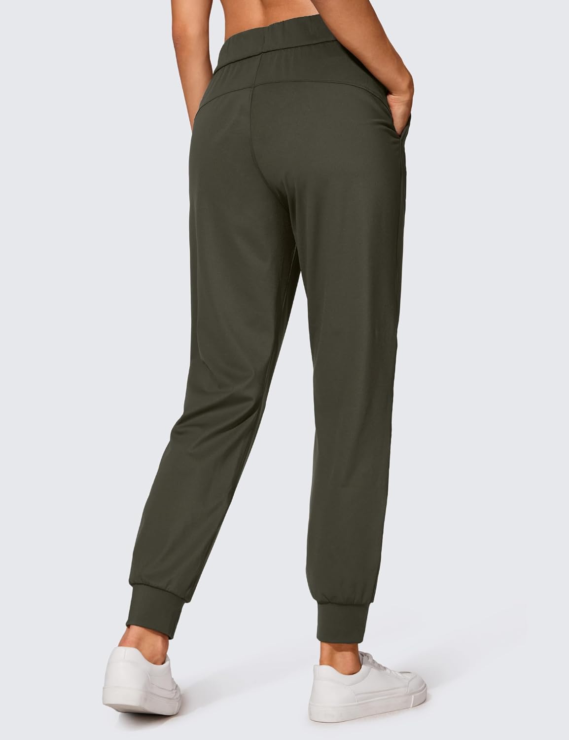 Detalle 2 de CRZ YOGA Donna Pantaloni da Jogging con Coulisse: comfort casual con tasche laterali