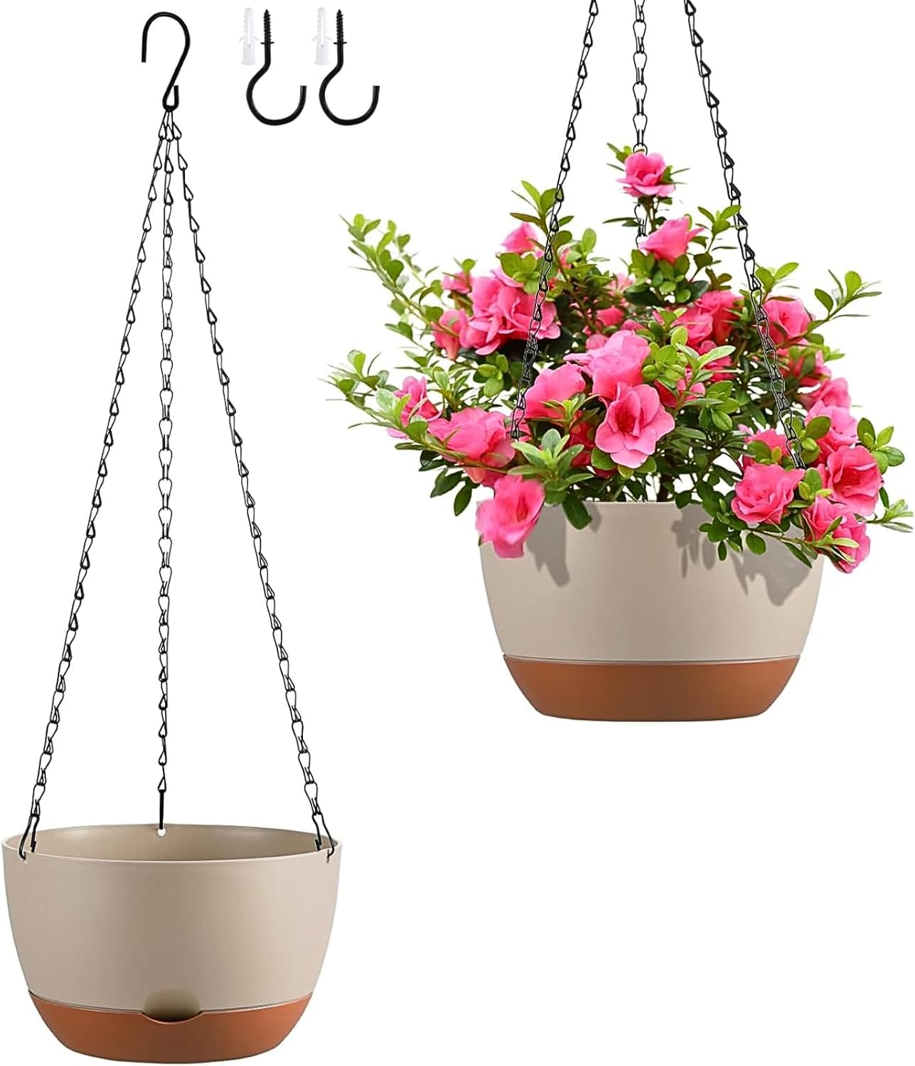 Thumbnail 6 de Kvetto Hanging Planters, 10-Inch