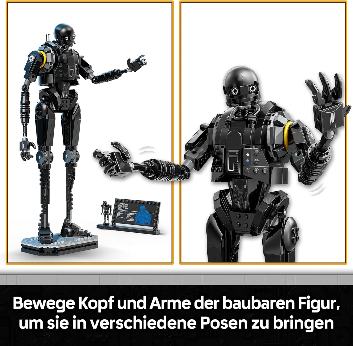 Thumbnail 3 de LEGO Star Wars 75434 Sicherheitsdroide K-2SO – Sammler-Modell zum Ausstellen