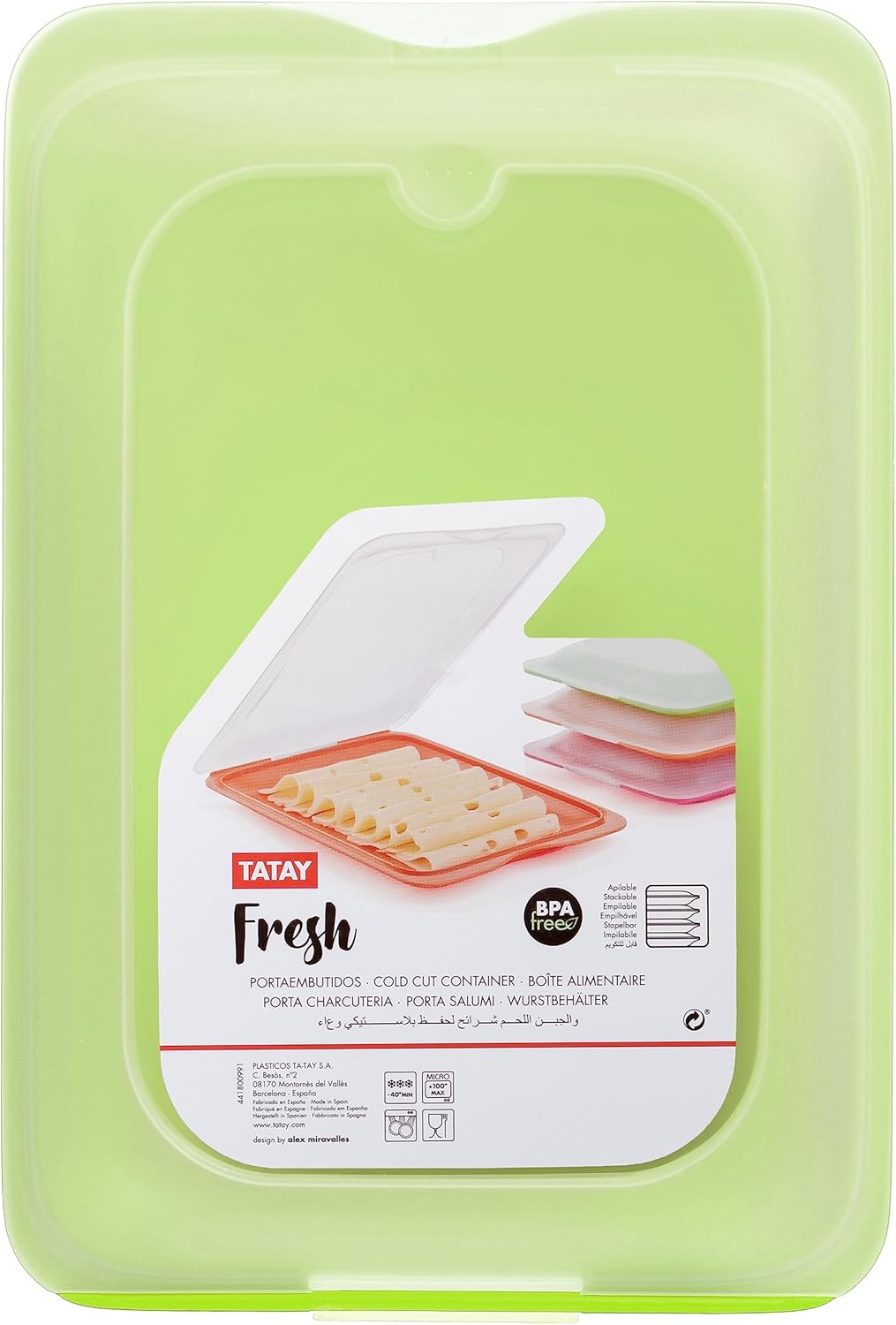 Thumbnail 2 de TATAY Porta Affettati Fresh 17x3,2x25,2cm 🍱