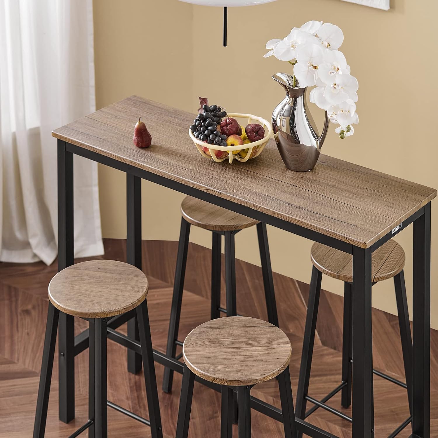 Thumbnail 6 de SoBuy OGT22-SCH table haute 120 cm