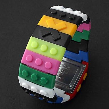 Thumbnail 2 de FENKOO FK00206977PF01 digitaal regenboog-polshorloge met alarm en stopwatch