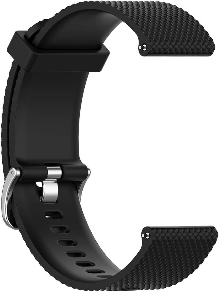 Detalle de AWADUO 20mm Silicone Replacement Band for POLAR IGNITE and Garmin Vivoactive 3