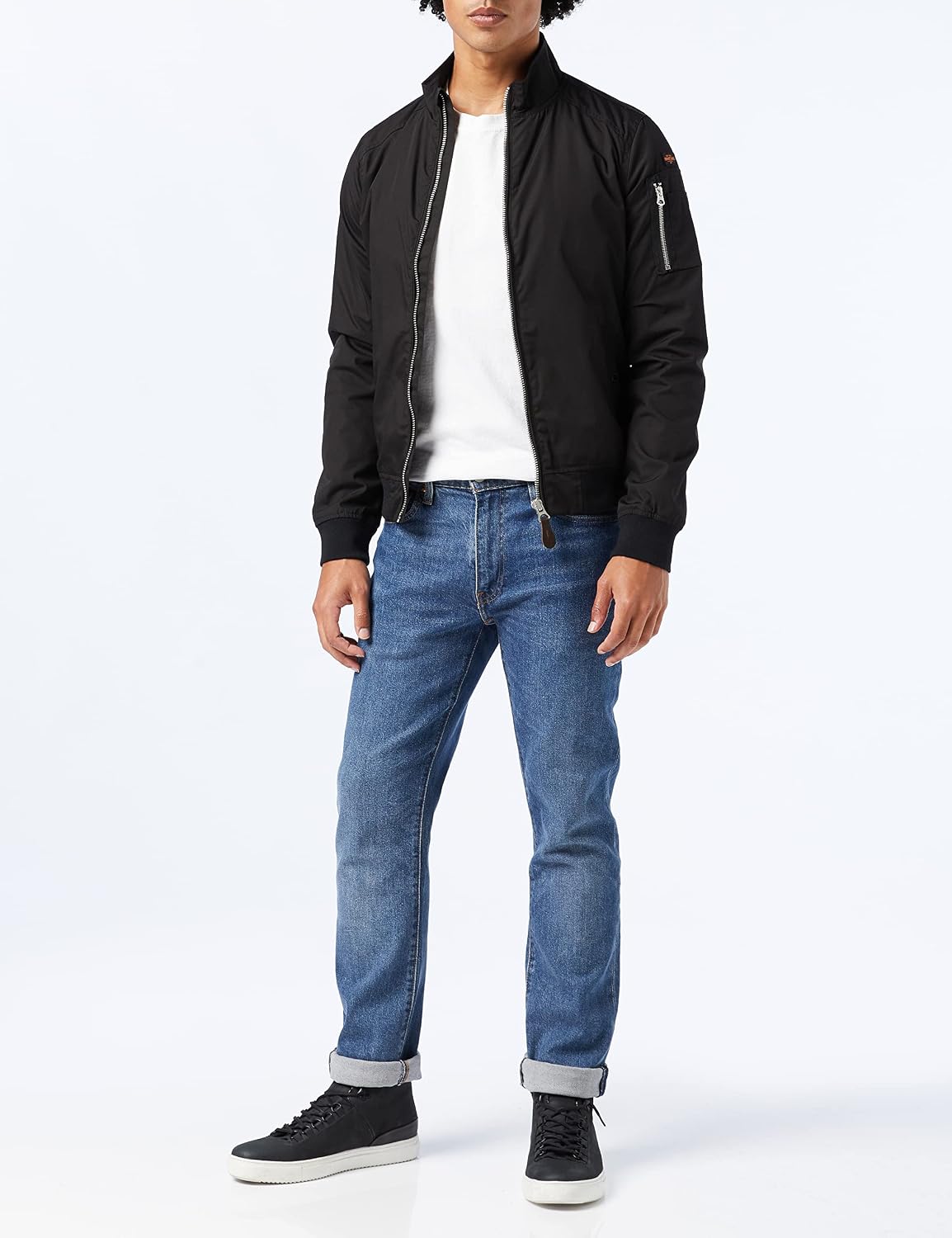 Thumbnail 1 de SCHOTT NYC Kenny Jacket Homme – légère, signature et confortable
