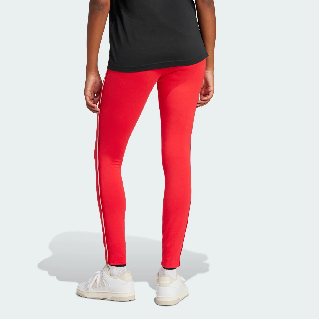 Thumbnail 1 de Adidas Mallas Essentials Color Pop High-Waisted Rojo