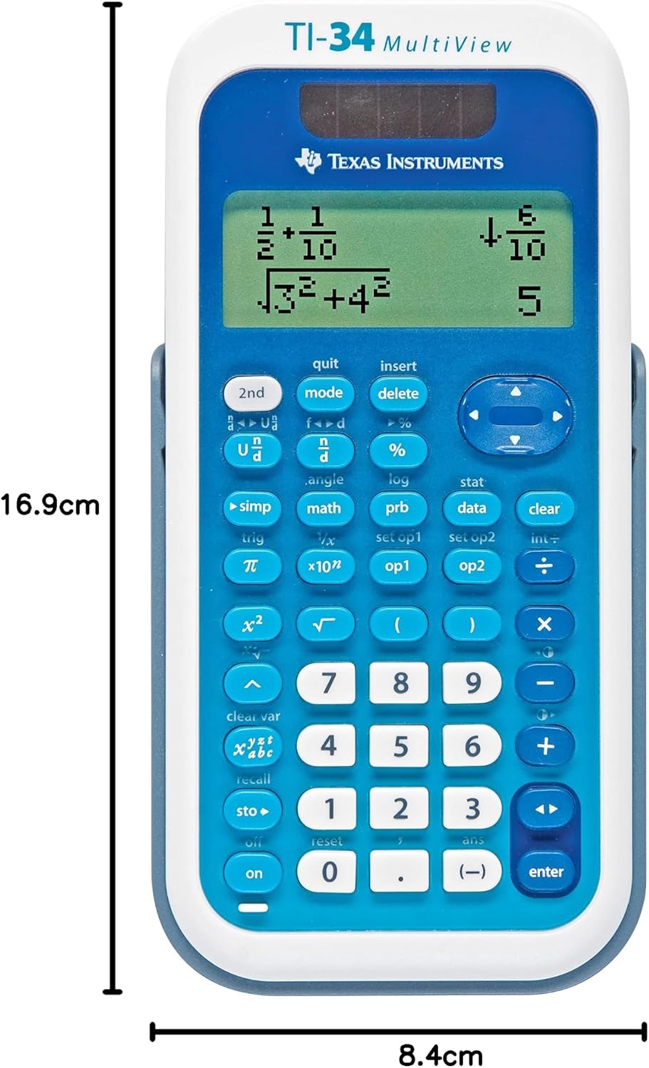Thumbnail 1 de TI-34 MultiView Calculatrice 4 lignes 📟