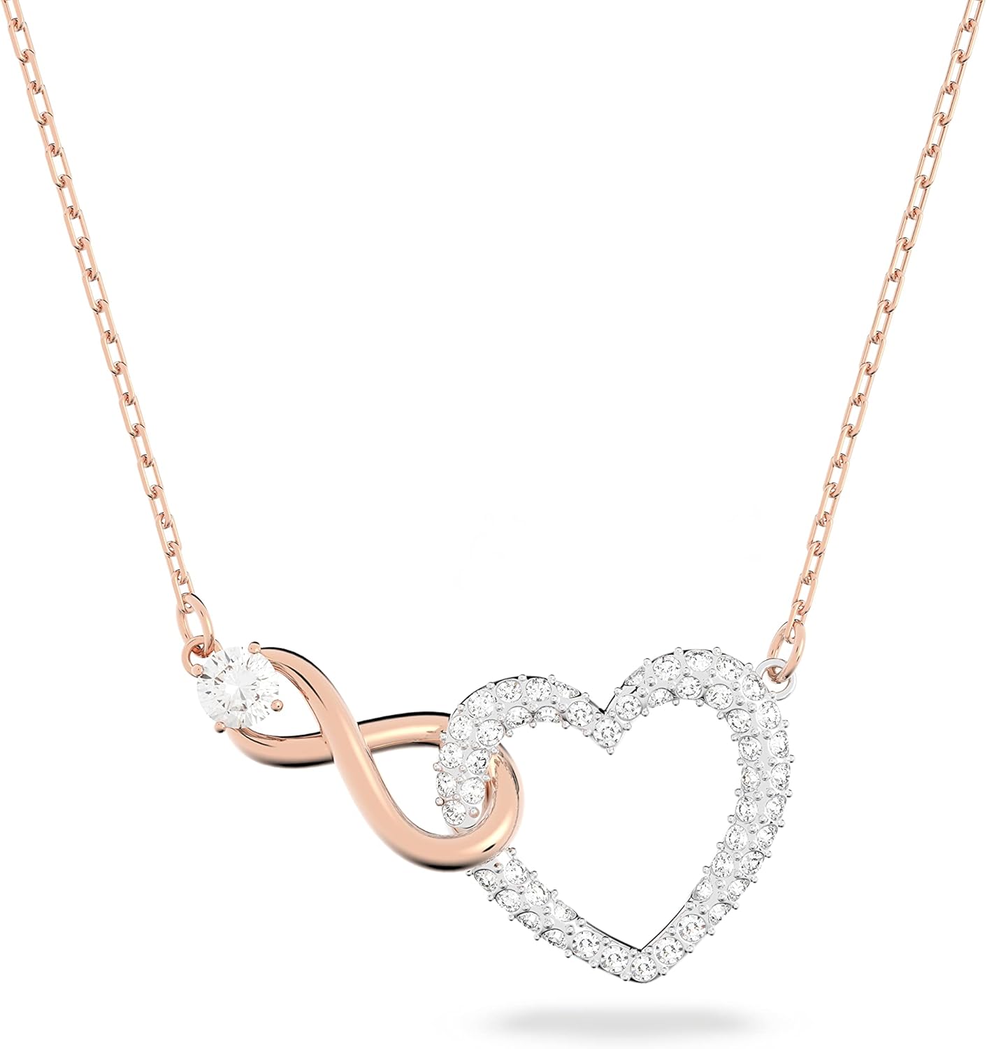 Thumbnail 6 de Swarovski Collar Infinity corazón en blanco 💍