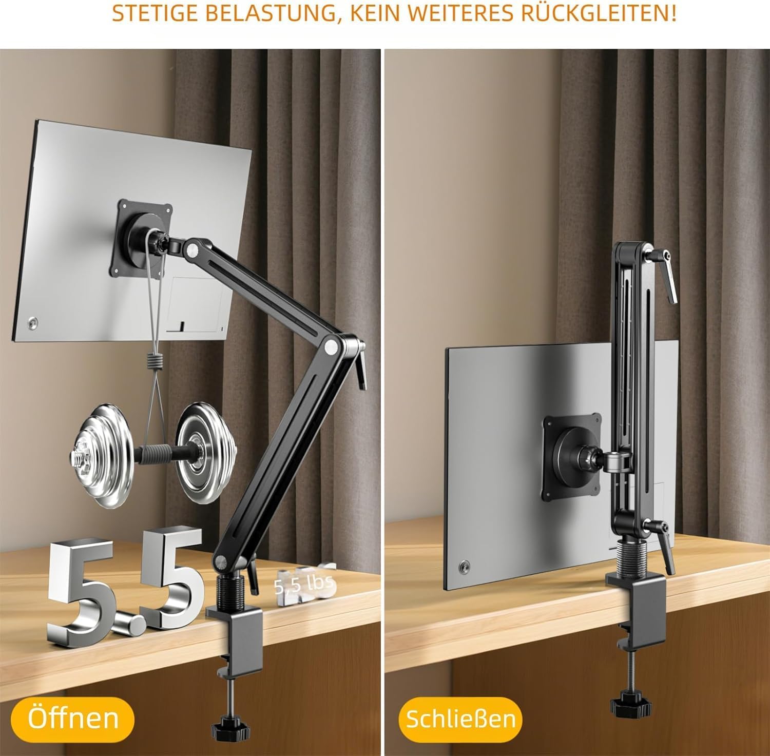 Detalle 2 de Feising Tablet‑Halterung mit 360° Drehung