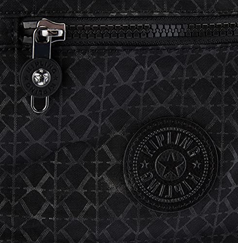 Thumbnail 3 de Kipling Seoul S Mochila Pequeña, Signature Emb (Negro)