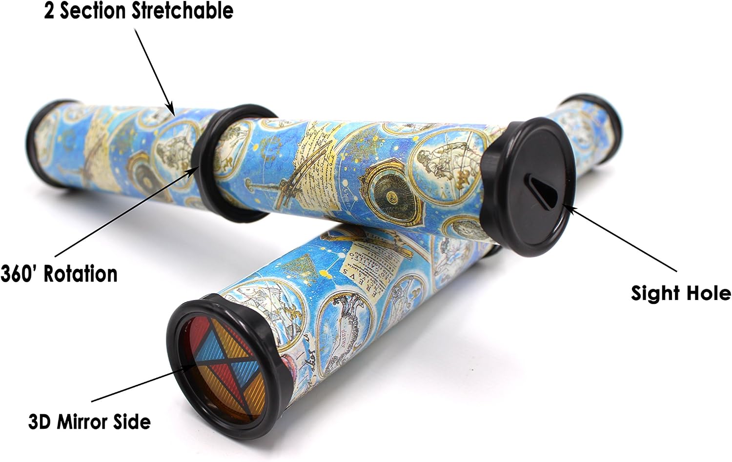 Detalle de SPADORIVE Kaleidoscope Toy, 3-Pack