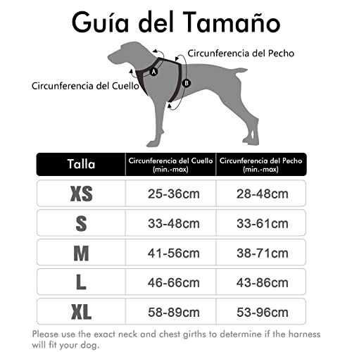 Detalle 2 de rabbitgoo arnés en Y para perros Grande