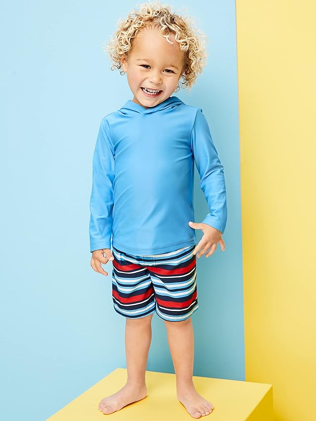 Thumbnail 2 de Simple Joys by Carter's 2-Pack Rashguard Sets 🌊 Para Bebés