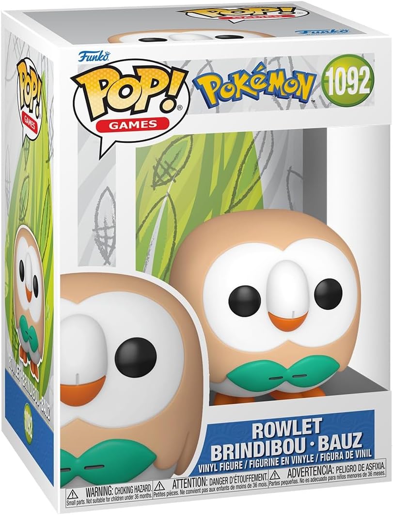 Funko Pop! Rowlet 9,5 cm Figurine Vinyle
