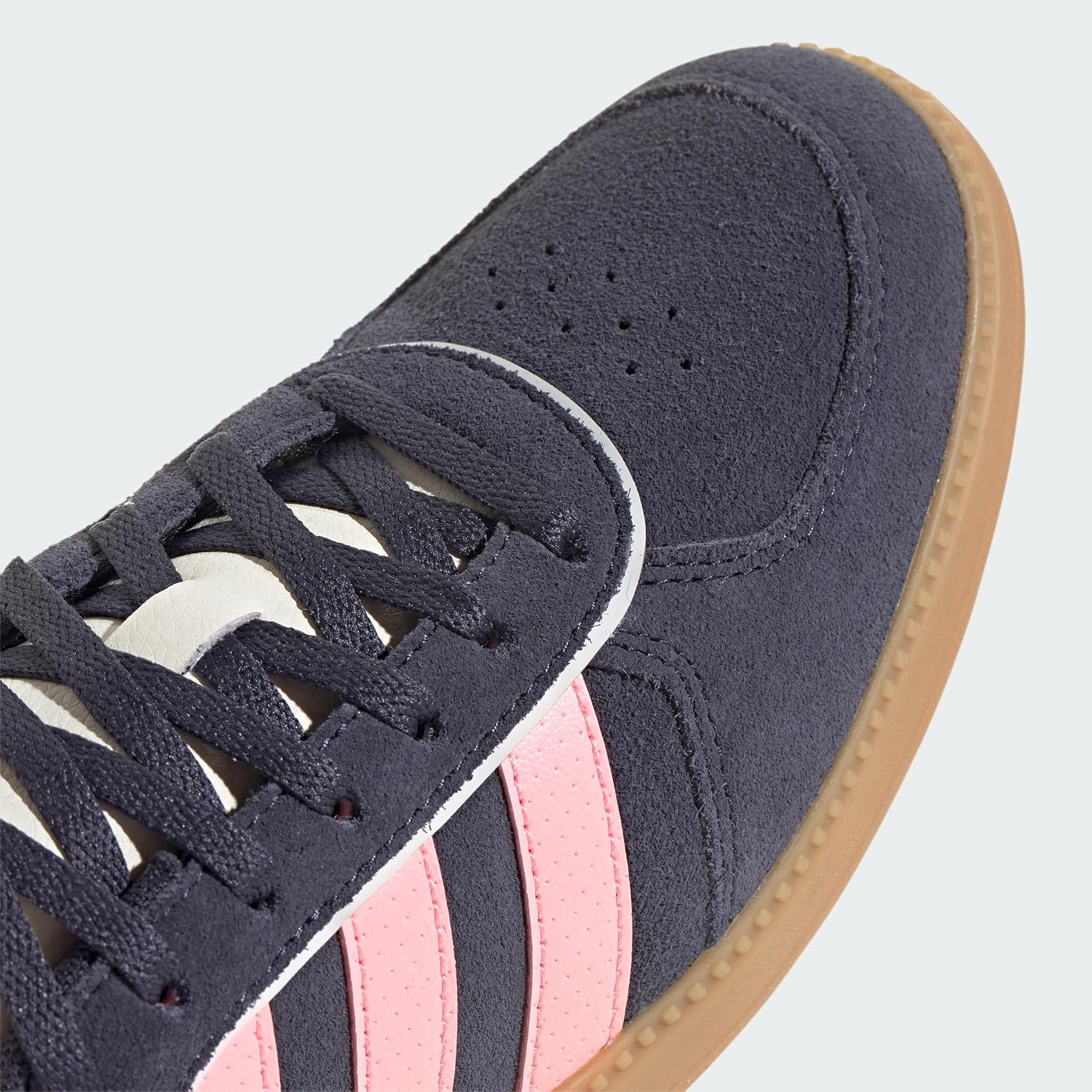 Detalle de adidas Damen Breaknet Sleek Schuhe – Shadow Navy/Pink Spark/Off White, Größe EU 38 2/3