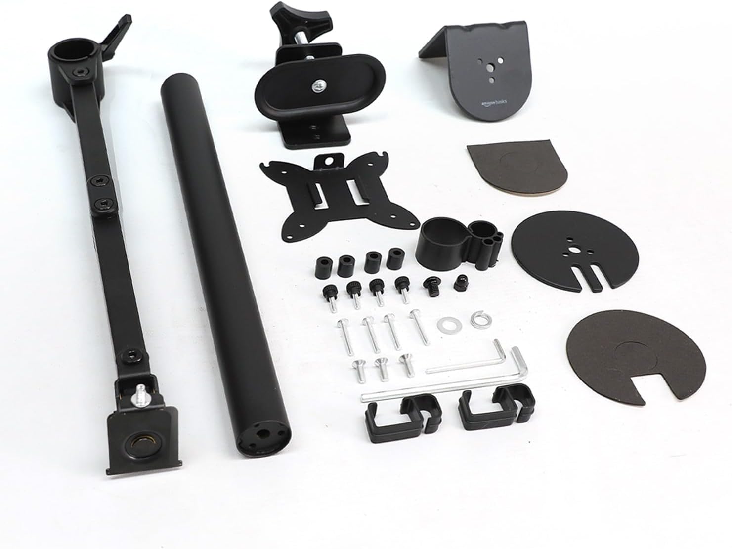 Thumbnail 5 de Amazon Basics Adjustable Single Monitor Arm Mount for up to 32-inch screens (black)