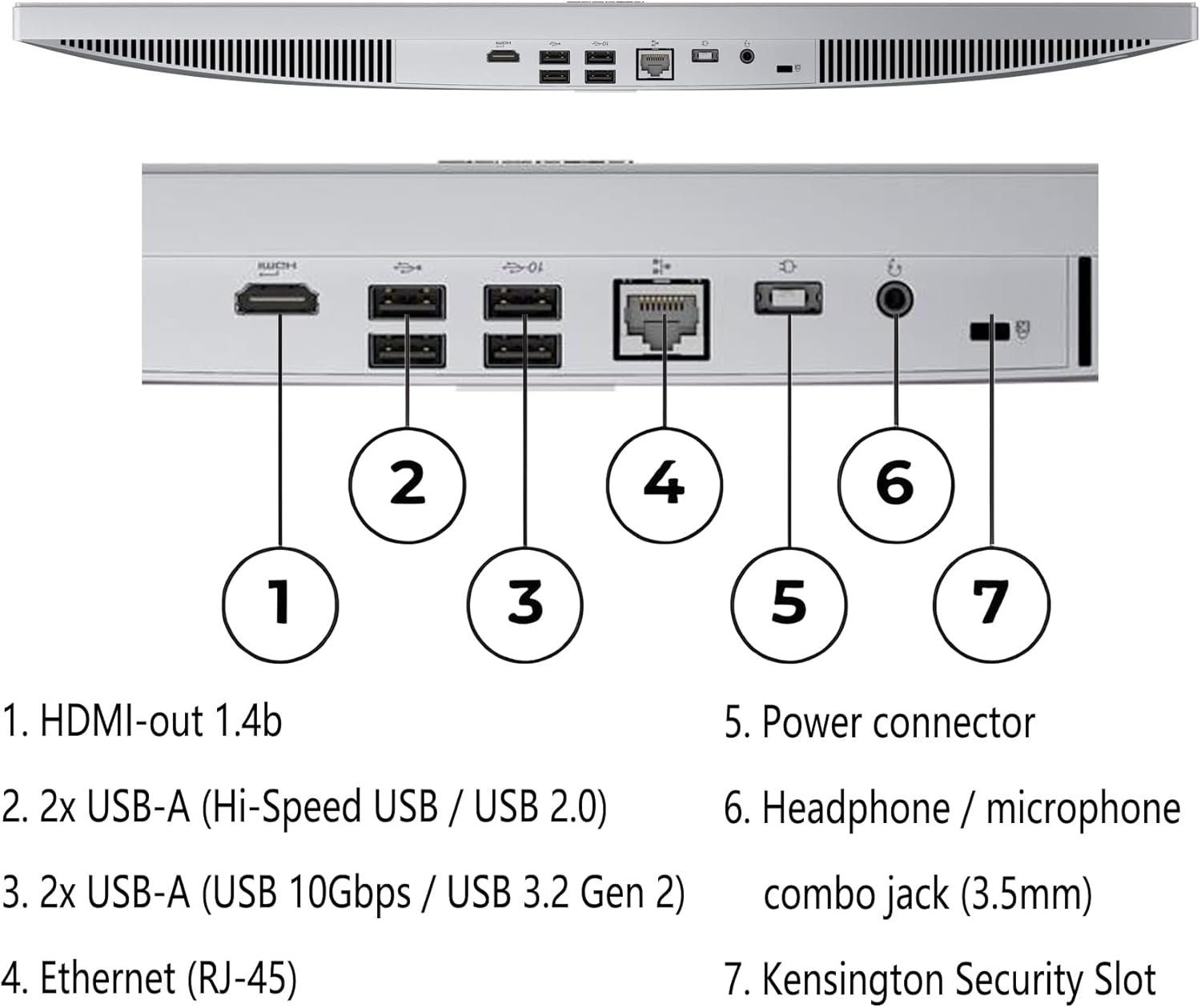 Detalle 2 de Lenovo All-in-One Desktop, 23.8-inch