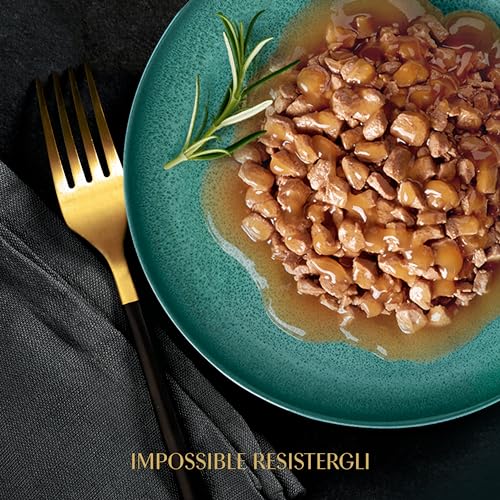 Detalle 1 de Sheba Selezione Delicata in Salsa – Buste da 85 g per gatti adulti, gusti Pollo, Tacchino, Pollame, Anatra