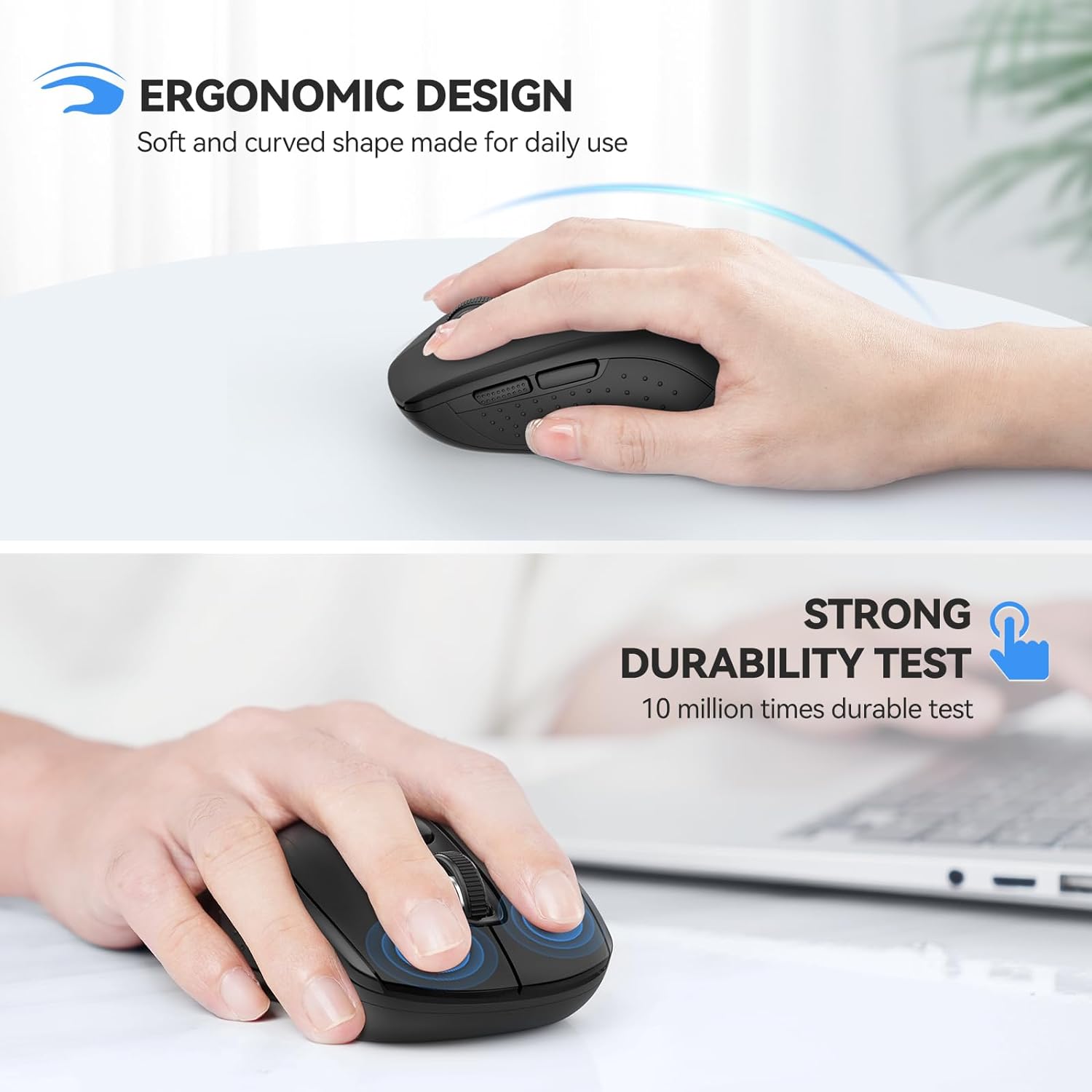 Thumbnail 3 de TECKNET Bluetooth Mouse 4000DPI