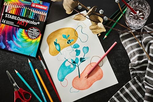 Thumbnail 4 de STABILOaquacolor Estuche ARTY 24 Lápices Acuarelables 🎨