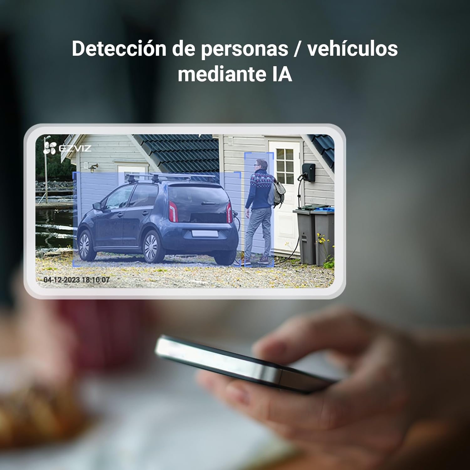 Thumbnail 4 de EZVIZ CB3 Kit Cámara WiFi Exterior con Panel Solar