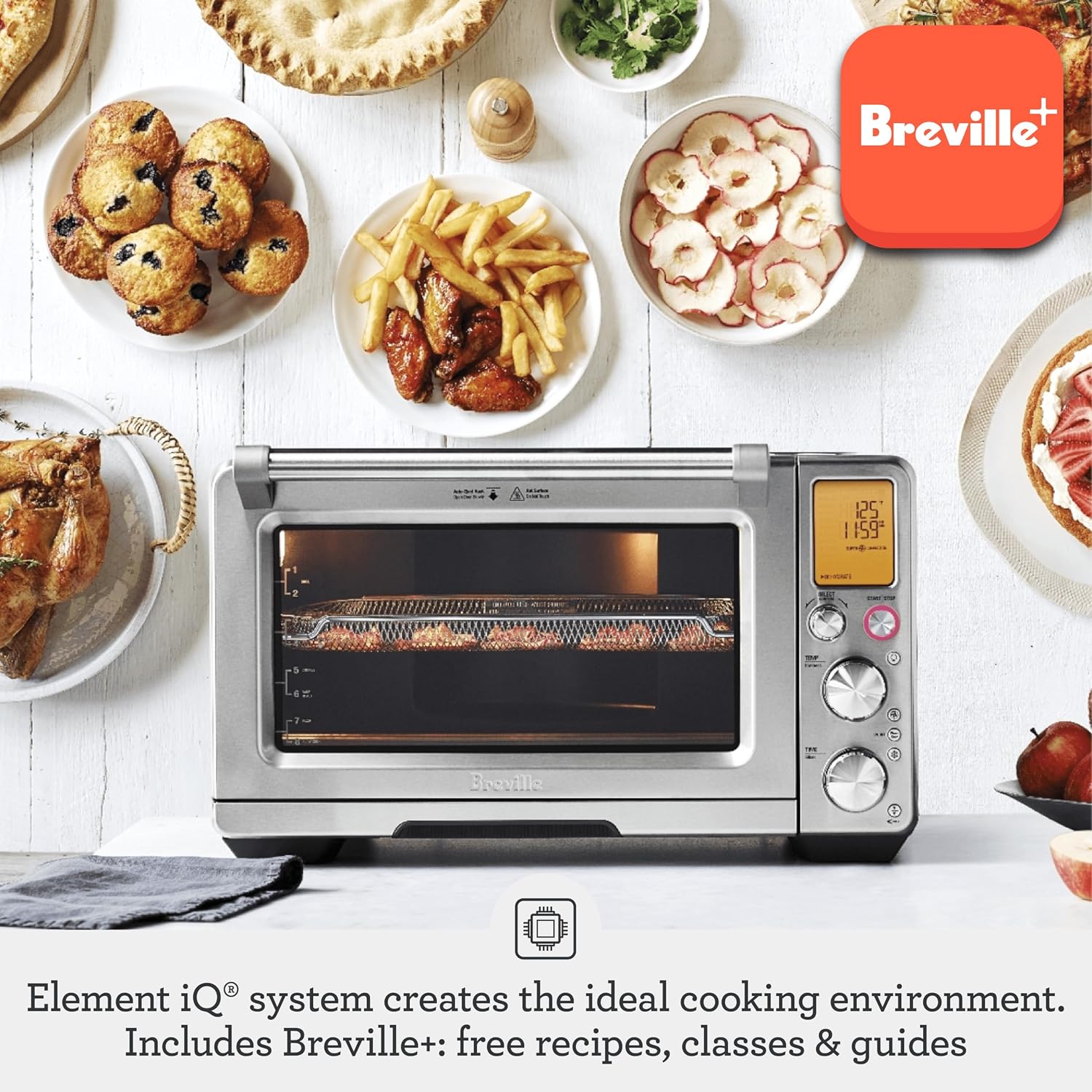Detalle 2 de Breville Countertop Oven with 13 Cooking Functions
