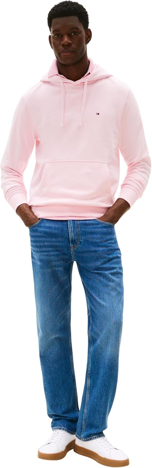 Detalle de Tommy Hilfiger Essential Terry Hoody Mw0mw37235 – Felpa con cappuccio uomo