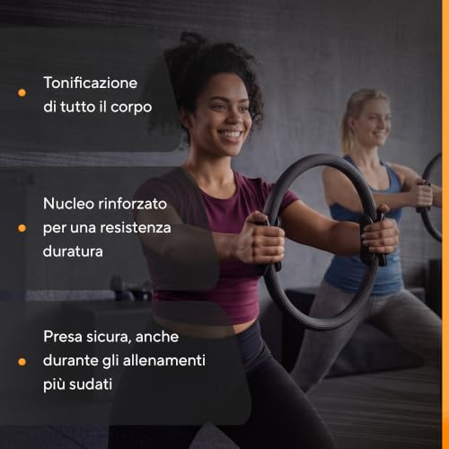 Thumbnail 8 de Cerchio Pilates Ring Fit di MANTRA SPORTS – Anello Pilates da 33 cm per cosce interne, pavimento pelvico e allenamento domestico