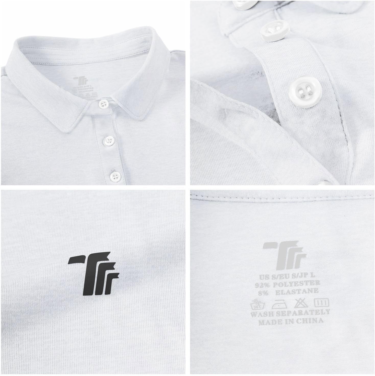 Thumbnail 4 de YSENTO Damen-Golf-Poloshirt Kurzarm mit Schnelltrocknung & Atmungsaktivität