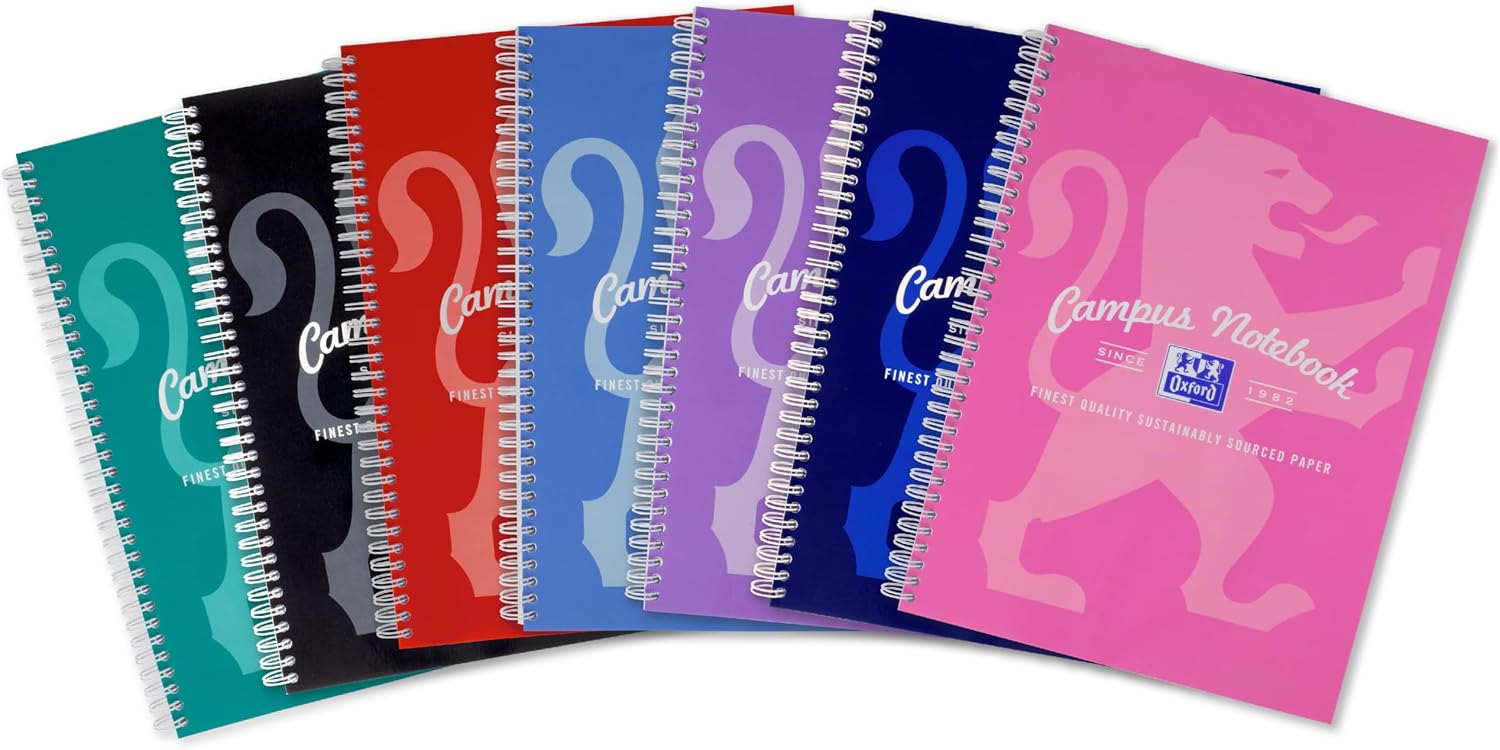 Thumbnail 5 de Oxford Campus A4 Notebook 140‑page pack
