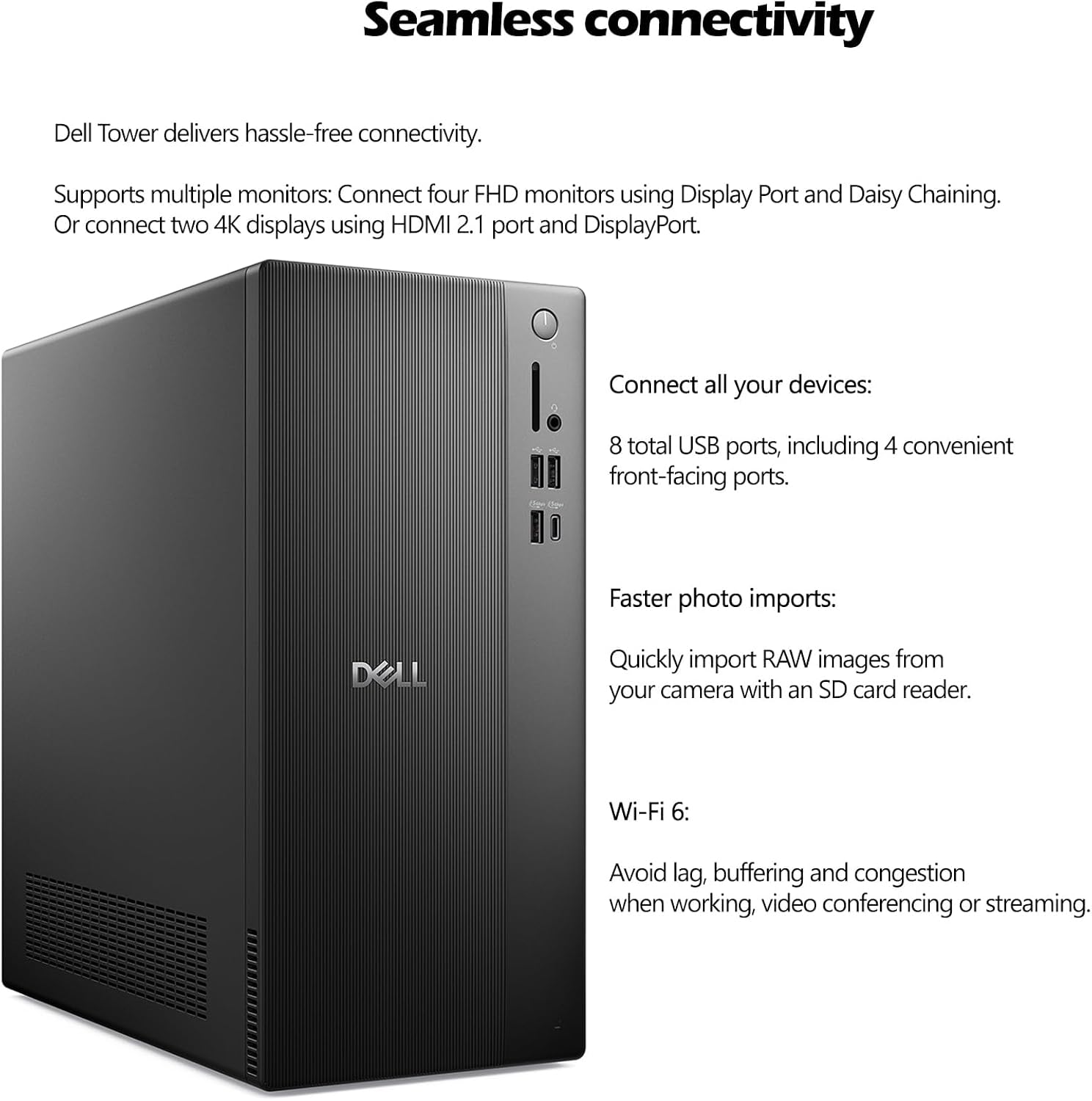 Detalle 2 de Dell Tower Desktop ECT1250