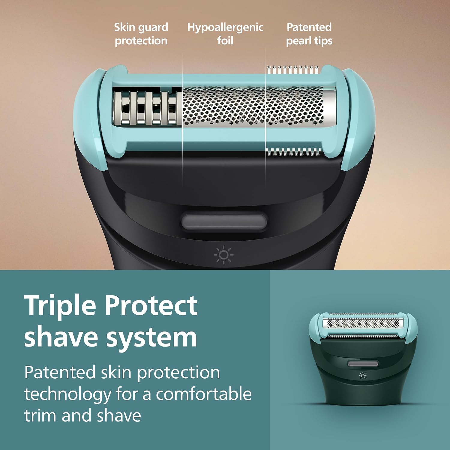 Thumbnail 3 de Philips Body Groomer 7000 Series BG7485/30 – Men’s body trimmer with 2D flexing head & Triple Protect shave system