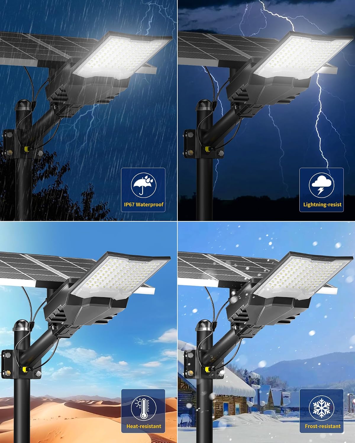 Thumbnail 6 de Gefolly SL-18000W Lampione Solare LED
