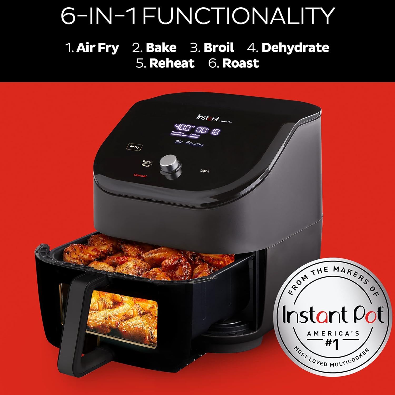 Thumbnail 2 de Instant Pot Vortex Plus 6QT Air Fryer