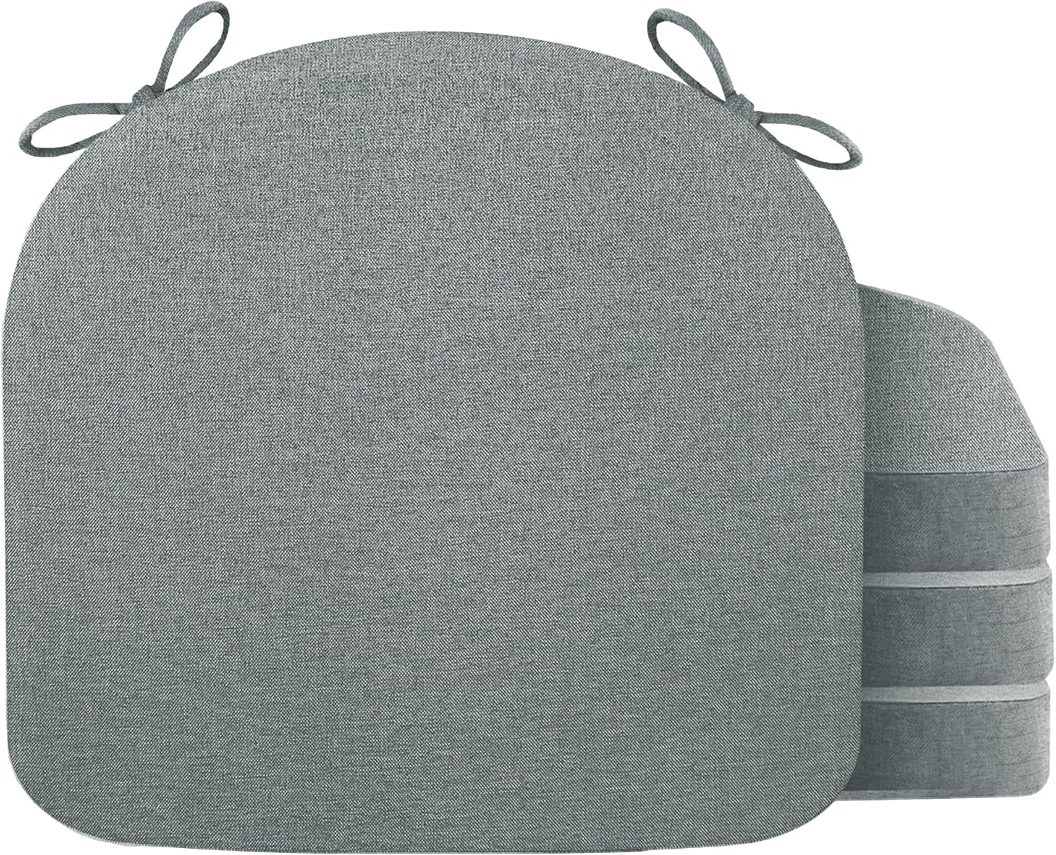 Detalle de Nordjager Dining Chair Cushions, 2.5-Inch