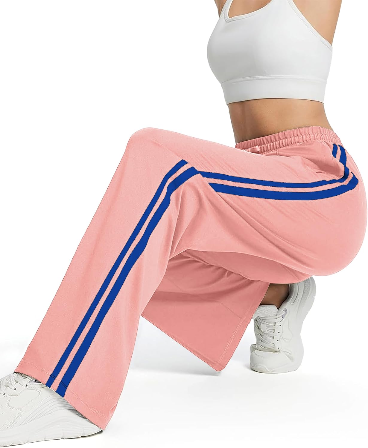 Thumbnail 5 de Tapata Women’s Track Pants (28/30/32/34/36 Inseam) Loose Straight-Leg Jogging Sweatpants