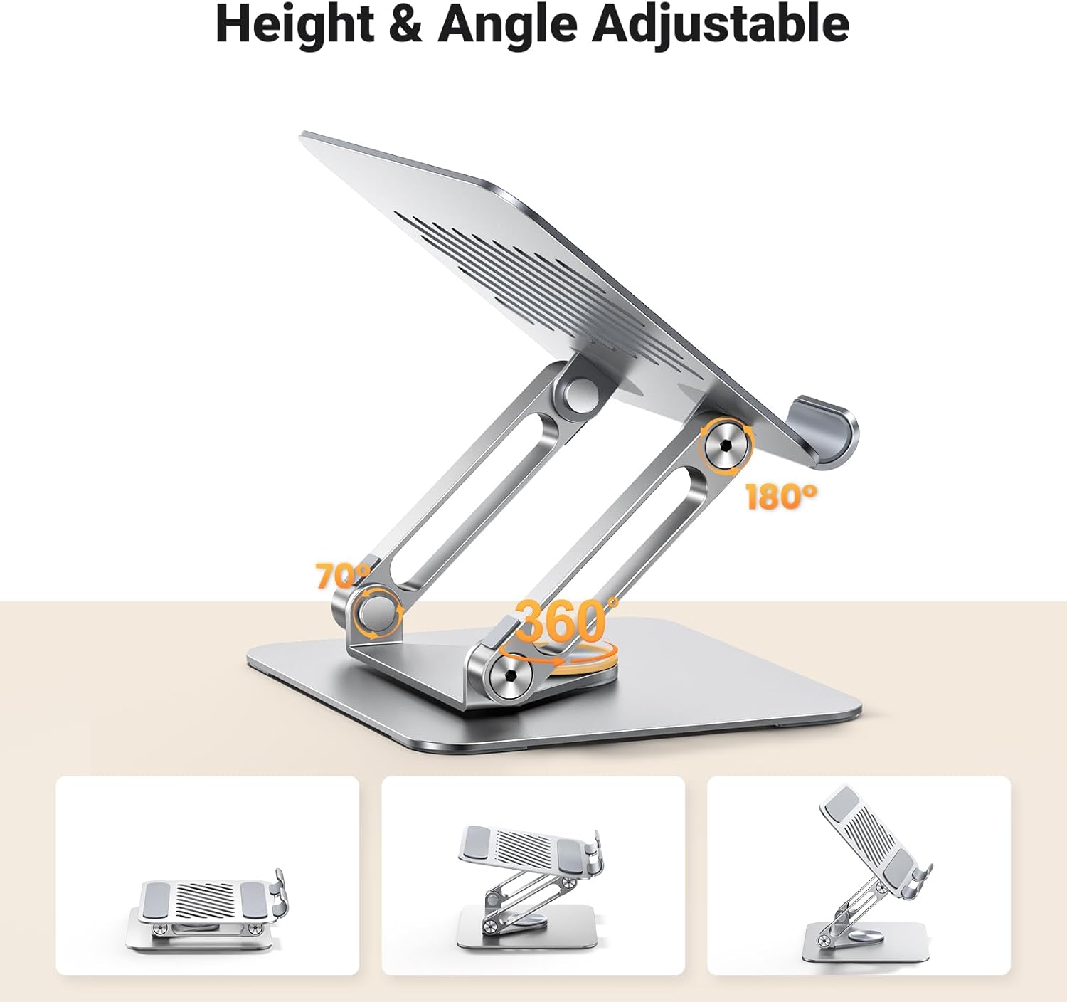 Thumbnail 2 de UGREEN iPad Stand 360° Rotating Foldable 13"