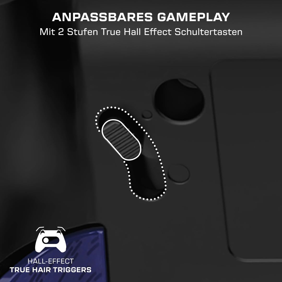 Detalle de Turtle Beach Rematch Advanced Dark Cosmos – Lentikularer Controller für Xbox & PC