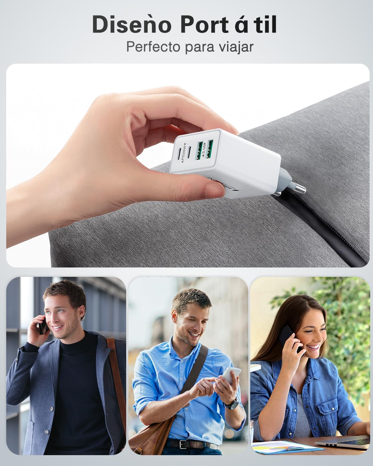 Thumbnail 5 de Cargador USB C 40W para móviles y tablets