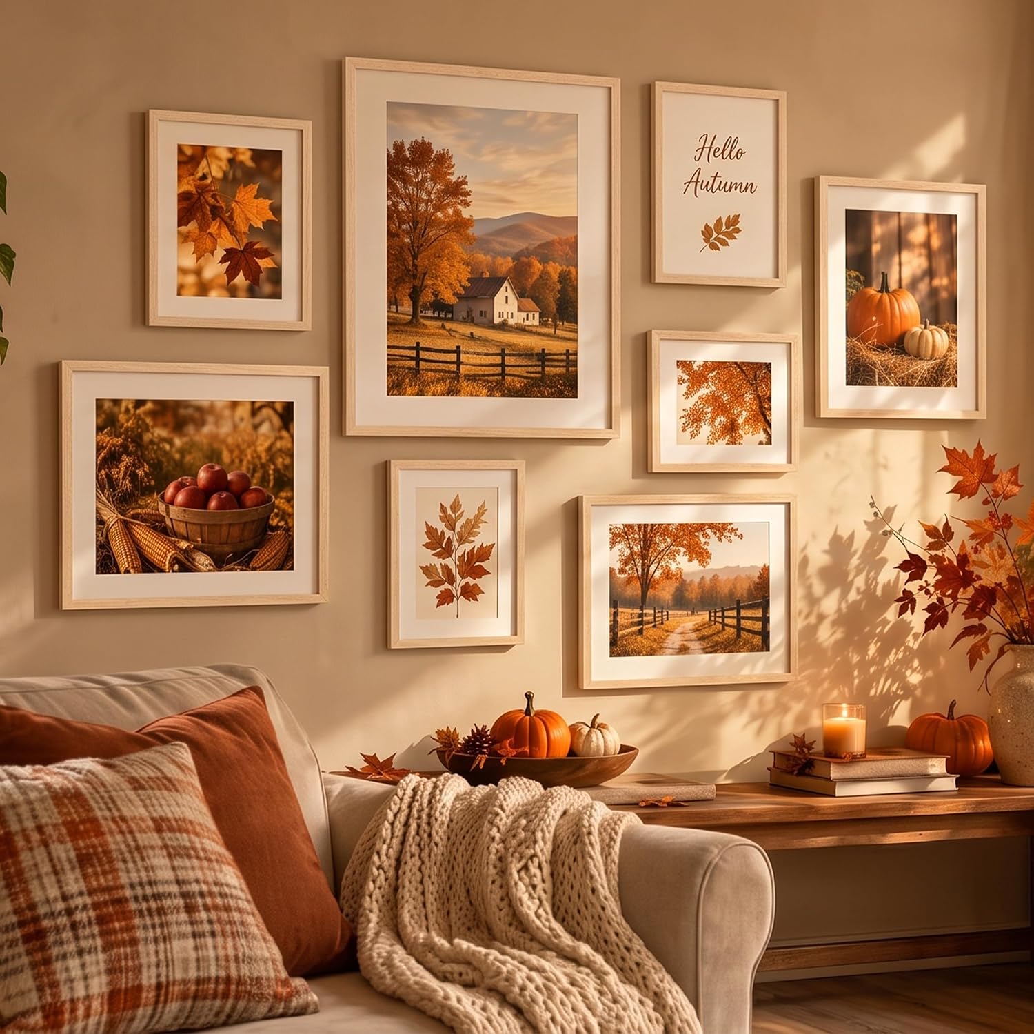 Detalle de upsimples wooden picture frame, 8 x 10