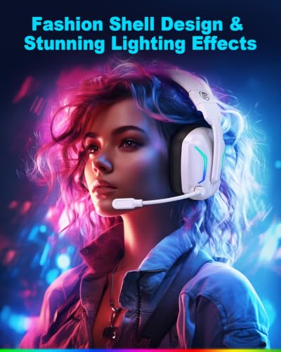 Thumbnail 7 de Fachixy FC300 Wireless Gaming Headset for PS5, PS4, PC, Switch & Mac